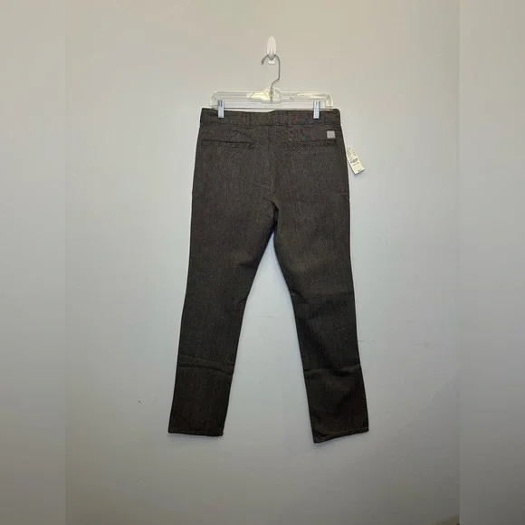 Bullhead Dillon California Black & White Mini Herringbone Chino Pants - Picture 4 of 4